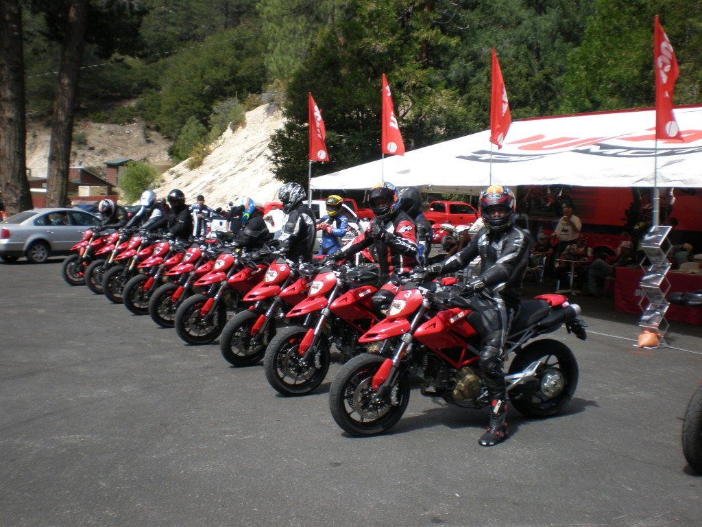 Ducatis Hypermotard Test Ride at Newcombs Ranch