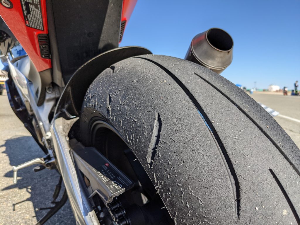 rear motorcycle tire